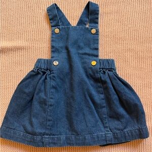Jacadi Navy Blue Kids Pinafore Jumper